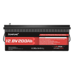 Dumfume 12V 200Ah Deep Cycle Rechargeable LiFePO4 Battery