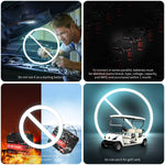 Dumfume 12V 100Ah Mini  Max Deep Cycle Rechargeable LiFePO4 Battery for RV Camping Solar Off-Grid