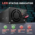Dumfume 12V 20A Lithium Battery Charger 14.6V LiFePO4 Battery Charger