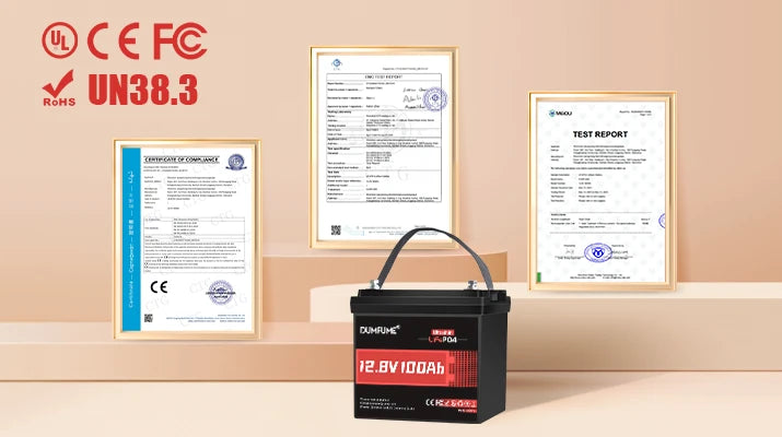batterie dumfume Certified & Trusted